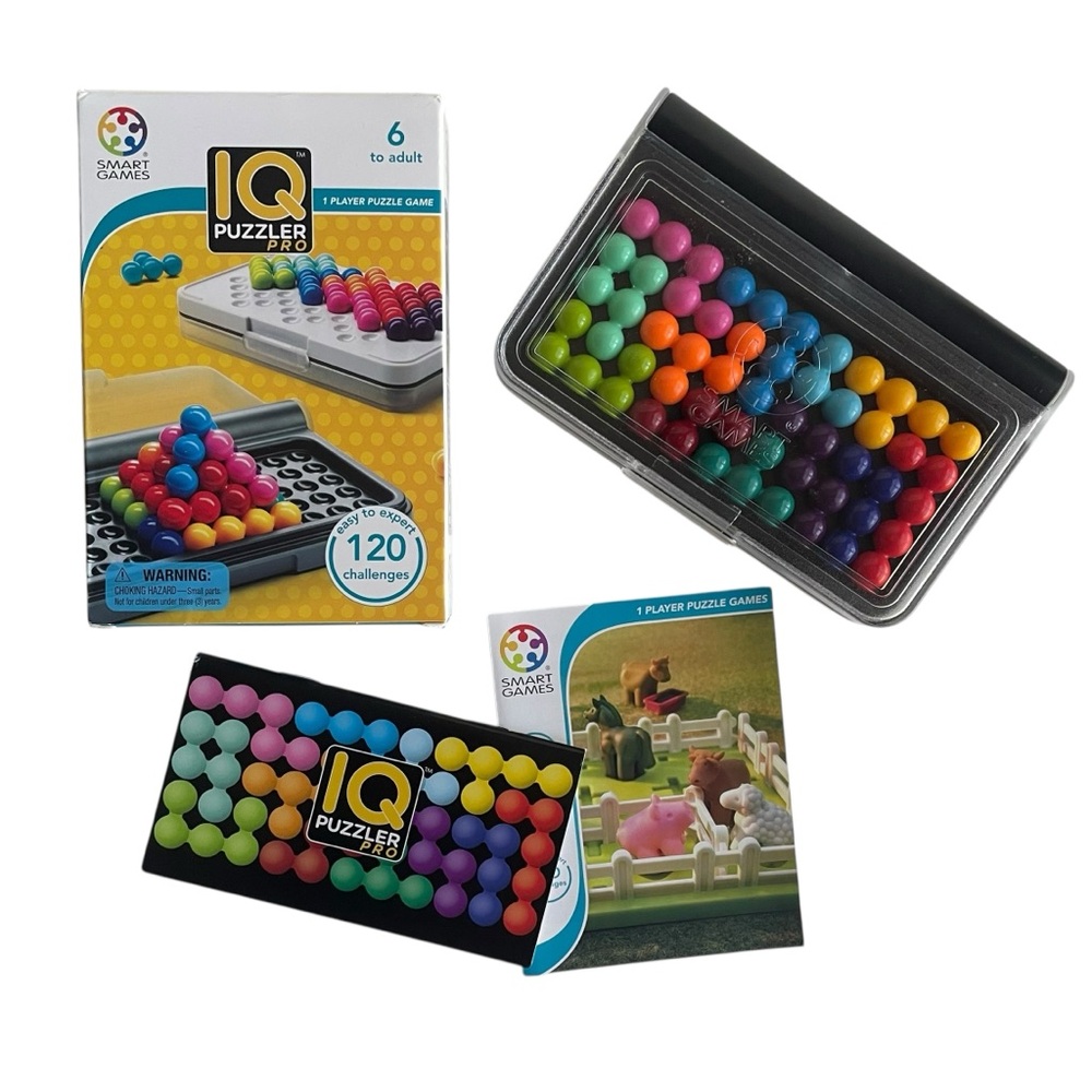 NEW SmartGames IQ Puzzler Pro Game Travel Cognitive Skill Building Brain Age 6+
